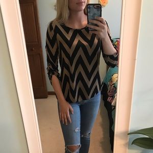 Chevron blouse